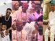 “Happy family” – Jada P spotted playing with Wizkid’s first son Boluwatife at the singer’s mum’s burial party (Video)