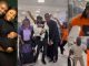 Excitement as Mercy Chinwo, her husband, relatives, friends and the new born baby participate in trending challenge (Video)