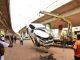 Car falls off a bridge in Abuja